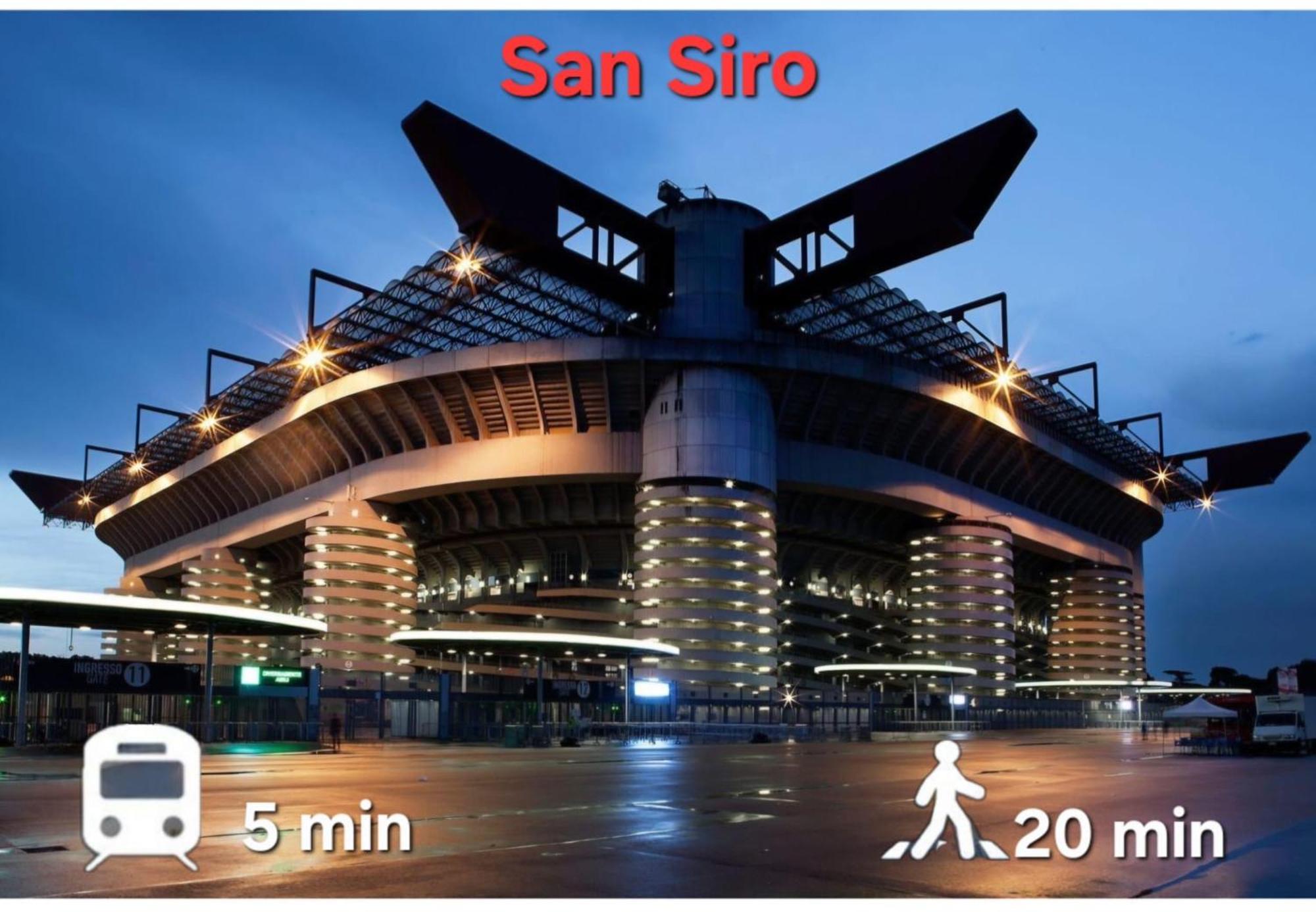 Ca Foscari Loft & Factory San Siro Stadium Milano Exterior foto